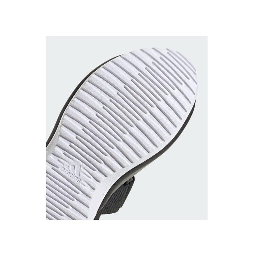 Adidas Mehana‎ Platform Sandals Women's Size 11 Black And White - Picture 4 of 9